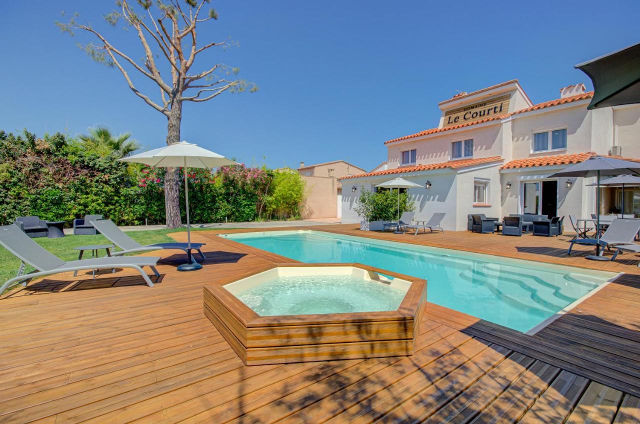 Domaine Le Courti - Adult Only Hotel Le Barcarès Eksteriør billede