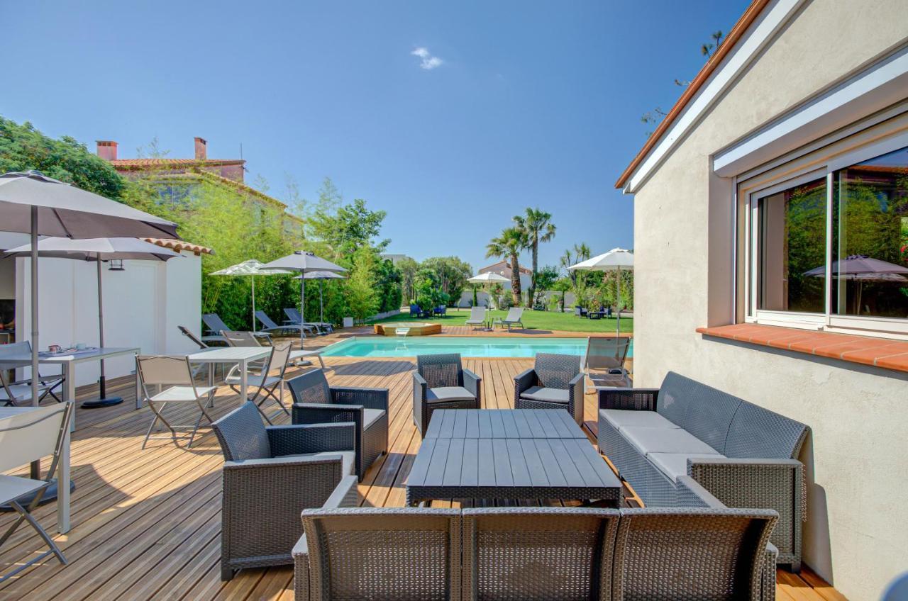 Domaine Le Courti - Adult Only Hotel Le Barcarès Eksteriør billede